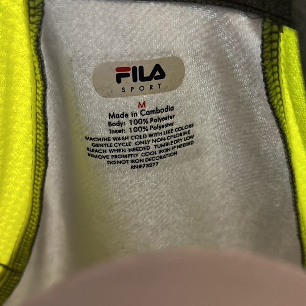 FILA Sport performance jacket. Size medium. Perfect condition! - Picture 3 of 4
